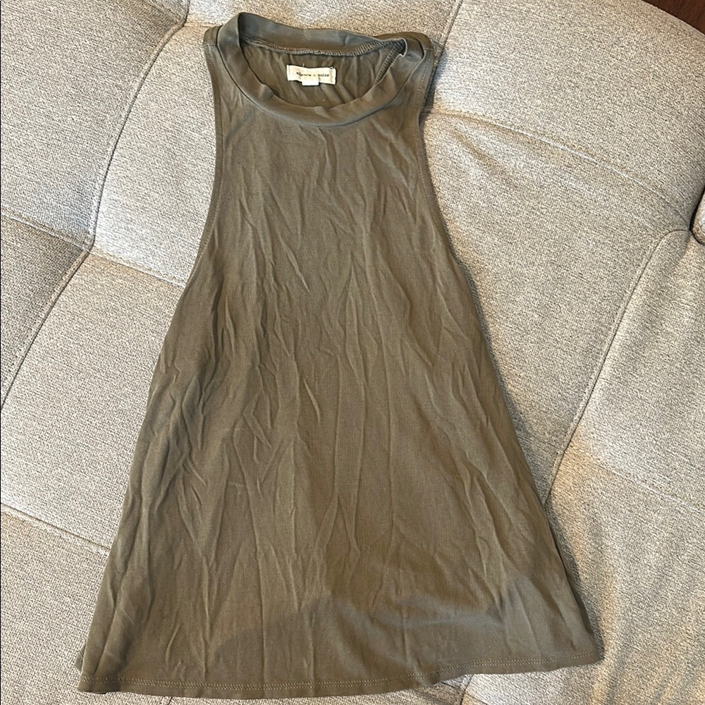 Silence + Noise Green Tank Top